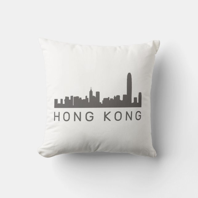Coussin Cadeau HK Skyline Hong Kong (Recto)
