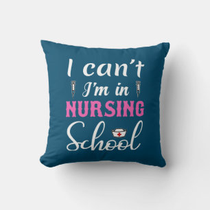 Coussin Cadeau infirmière   Je Suis À L'École De Soins Inf