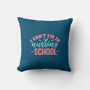 Coussin Cadeau infirmière   Je Suis À L'École De Soins Inf