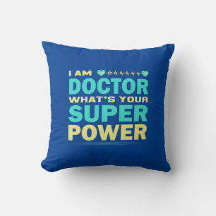 Coussin Cadeau infirmière   Je Suis Docteur What_s Votre S