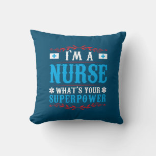 Coussin Cadeau infirmière   Je Suis Une Infirmière Ce Que 