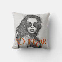 Cadeau Inspirant Sans Peur Pour Elle Esquisse D'ar