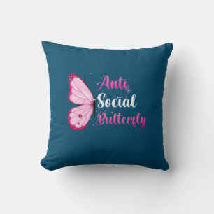 Coussin Cadeau Papillon   Papillon anti-social
