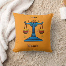 Cadeau personnalisé Libra Zodiaque Rétro Pop Art