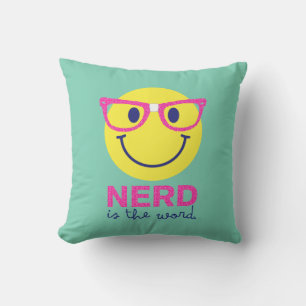 Coussin Cadeau personnalisé pour enfants intelligents Nerd
