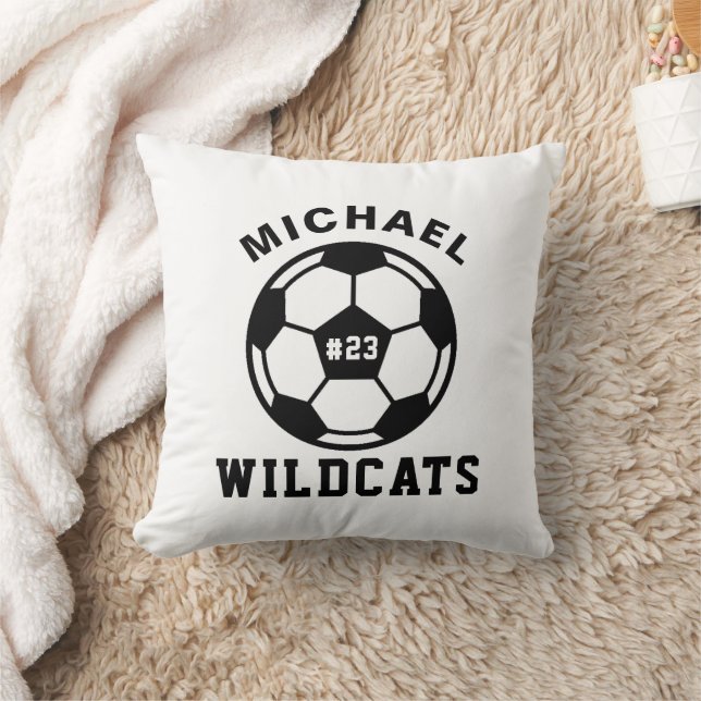 Coussin Cadeau personnalisé pour les joueurs de football (Couverture)