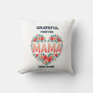 Coussin Cadeau Personnalisé pour Maman Création avec Nom