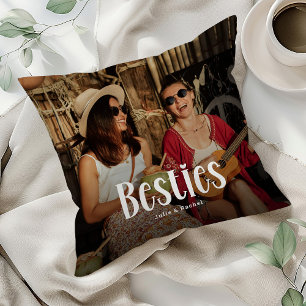 Coussin Cadeau personnalisé pour meilleures amies 
