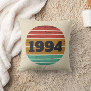 Coussin Cadeau personnalisé trente vintage pour 30e annive