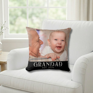 Coussin Cadeau photo de l'établissement de Papi