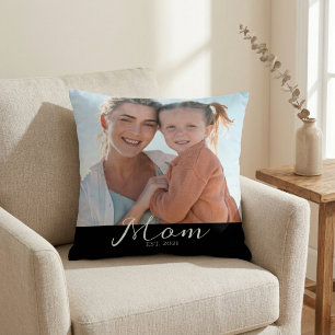 Coussin Cadeau Photo de Maman