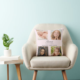 Coussin Cadeau photo pour la famille