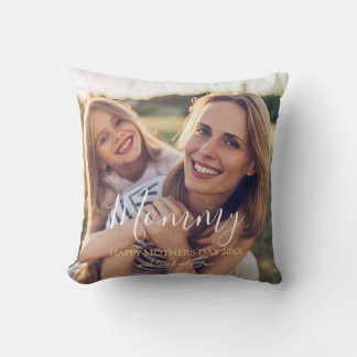Coussin Cadeau photo pour la fête des mères