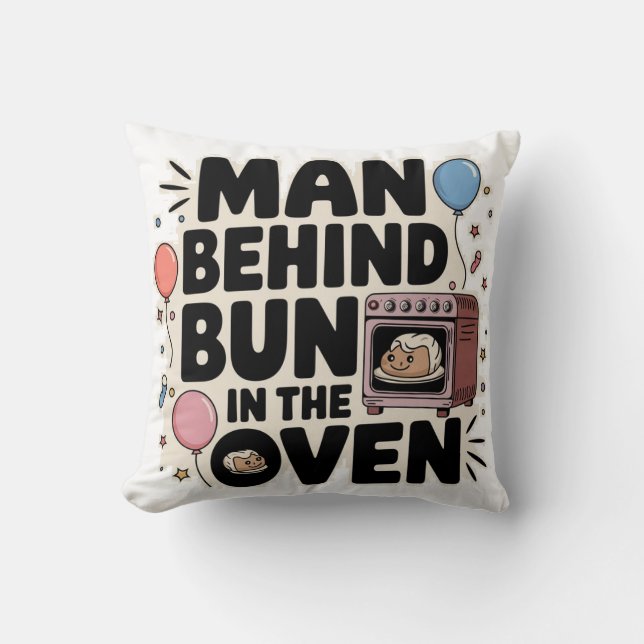 Coussin Cadeau pour baby shower (Recto)