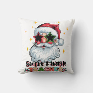 Coussin Cadeau pour Enseignant Enseignant Favori du Père