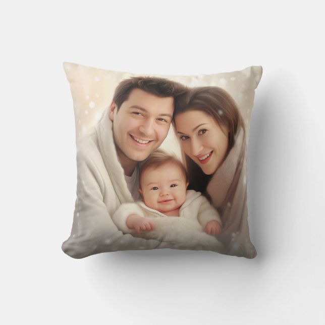 Coussin Cadeau pour femme , mariée de mariage et femme nou (Recto)