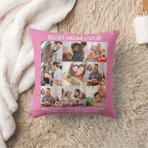 Coussin Cadeau Pour Meilleure Maman Toujours Famille Photo