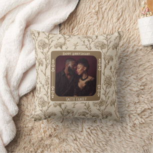 Coussin Cadeau Unique 50e Anniversaire De Mariage Pour Fem