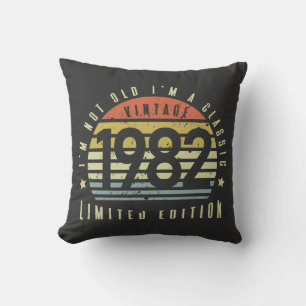 Coussin Cadeau vintage 1982 Limited Edition-40e anniversai