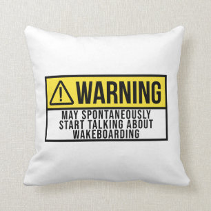 Coussin Cadeau Wakeboard - Wakeboard Lover