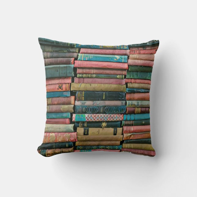 Coussin Cadeaux bibliothécaires pour elle (Recto)