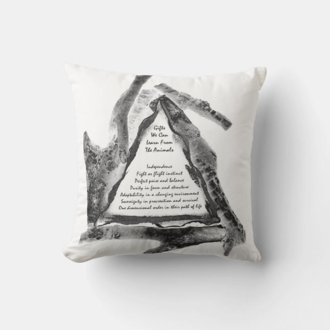 Coussin Cadeaux D'Animaux (Recto)