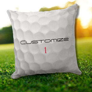 Coussin Cadeaux de balles de golf personnalisées Série Sig