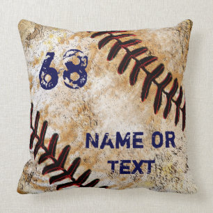 Coussin Cadeaux de baseball personnalisés pour les aînés V