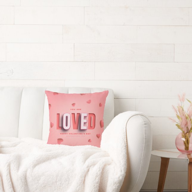 Coussin Cadeaux de la Saint-Valentin de SlipperyJoe's ton  (Canapé)