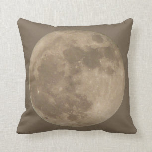 Coussin Cadeaux de lune de carreau de Pleine lune de