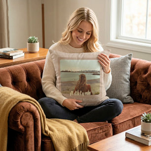 Coussin Cadeaux de photos personnalisés pour femme de 21 a