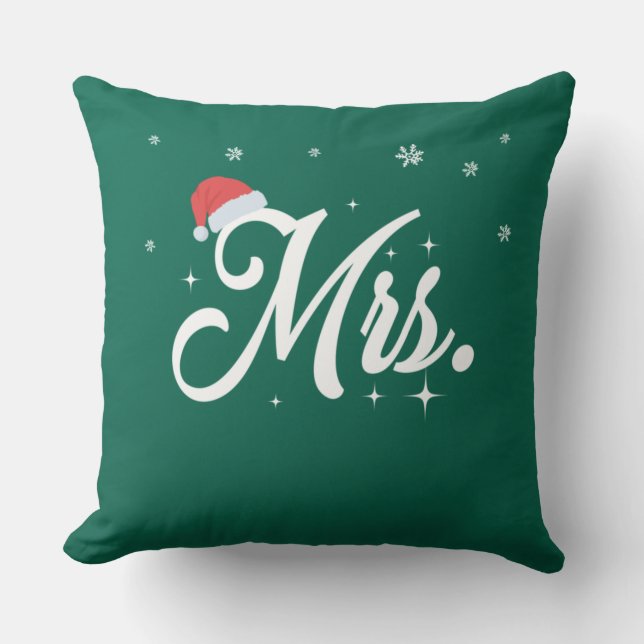 Coussin Cadeaux de vacances assortis pour hommes et femmes (Recto)