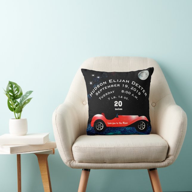 Coussin Cadeaux de voiture classique pour garçons Chambre  (Chaise)