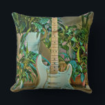 Coussin Cadeaux guitaristes<br><div class="desc">Cette oeuvre de guitare vintage est adaptée aux joueurs de guitare qui aiment jouer de la guitare. elle peut être offerte en cadeau à un petit ami, une petite amie, ou un papa pour un anniversaire, une fête des pères ou une Saint-Valentin. Le design rétro présente des cadeaux guitaristes vintages...</div>