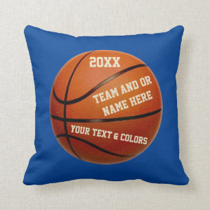Coussin Cadeaux personnalisés de joueurs de basket VOS