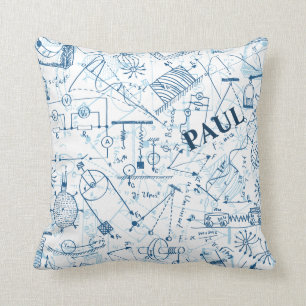 Coussin Cadeaux personnalisés de physique pour des