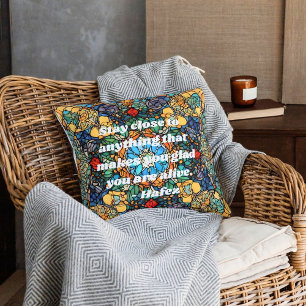 Coussin Cadeaux Personnels En Verre Tiré Mosaïque Motif Pe