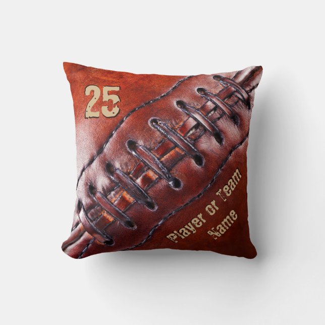 Coussin Cadeaux pour les joueurs de football supérieurs (Recto)