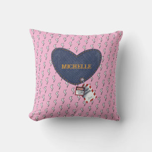 Coussin Cadenas et clé personnalisés romantiques électriqu