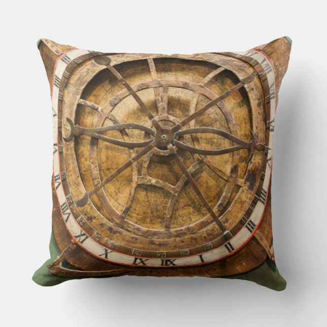 Coussin Cadran de montre antique, Allemagne (Recto)