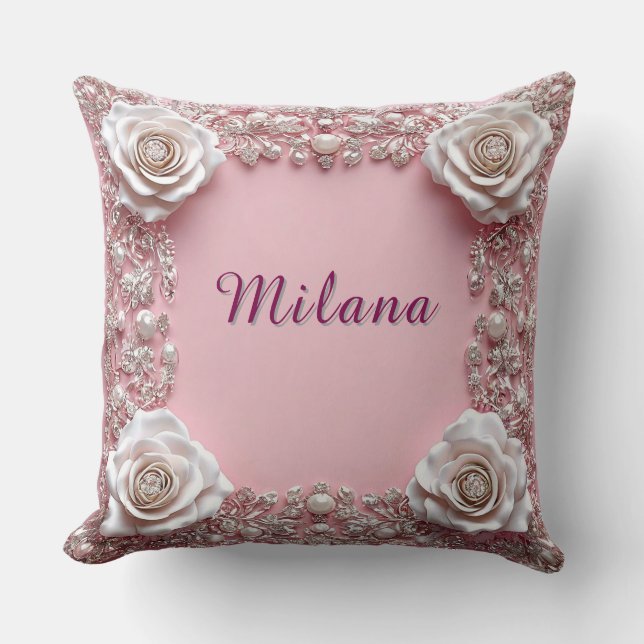 Coussin Cadre décoratif de mariage (Recto)