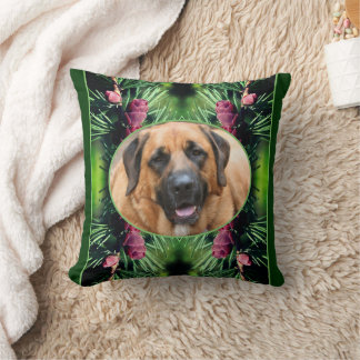 Coussin Cadres de cônes de pin Créer votre propre animal d