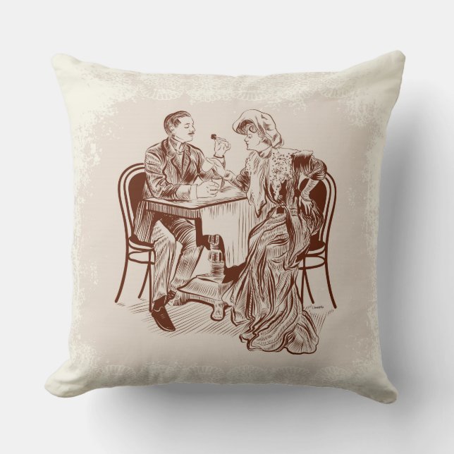 Coussin café et amour (Recto)
