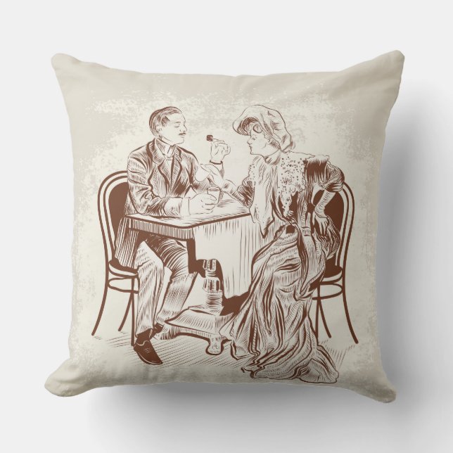 Coussin café et amour (Recto)