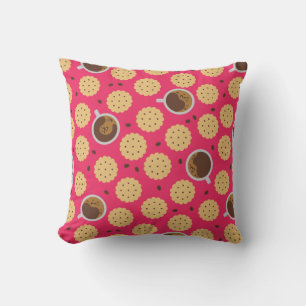 Coussin Café et cookies