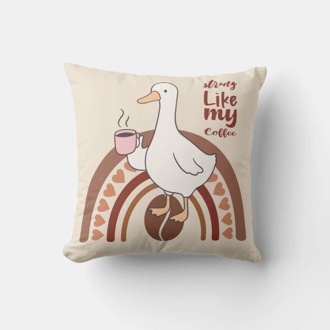 Coussin Café Fort (Recto)