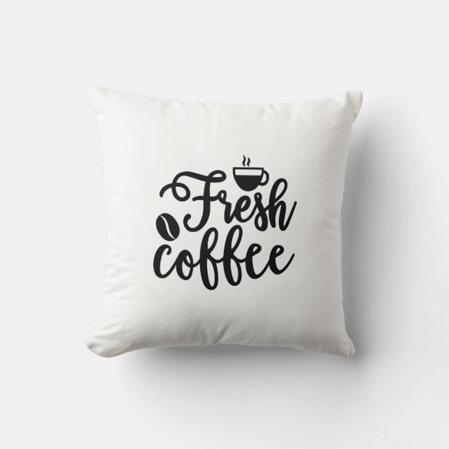 Coussin Café frais (Recto)