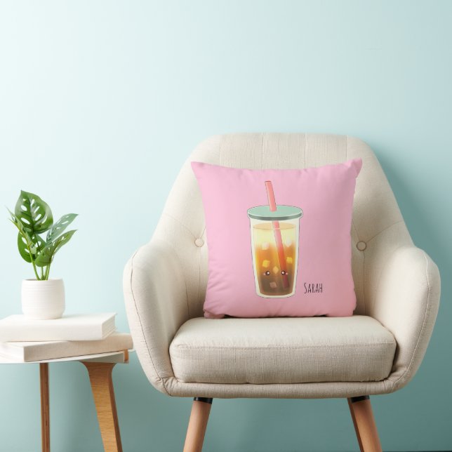 Coussin Café Glacé Caramel À La Mousse De Crème (Chaise)