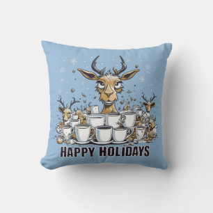 Coussin Café Reindeer