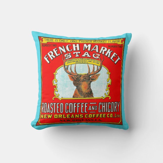 Coussin Café rôti et chicorée (Recto)